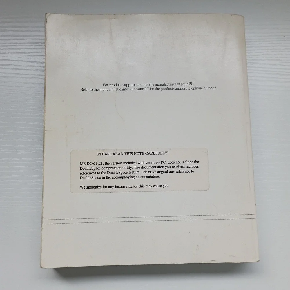Microsoft Windows For Workgroups & MS-DOS 6.2 Users Guide Manual Vtg